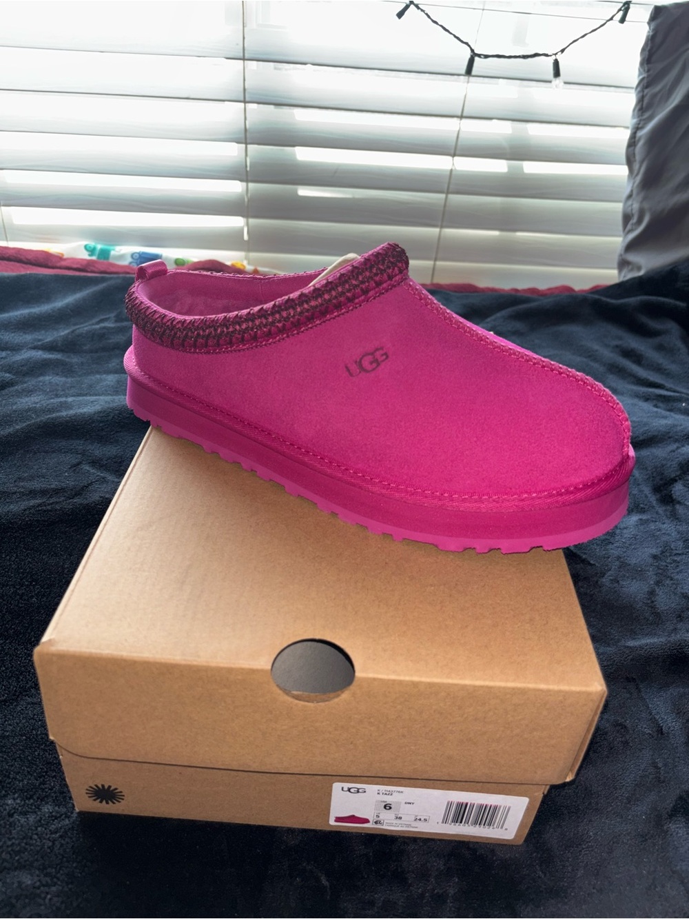 Brand new UGG Hot Pink Tazz Slippers